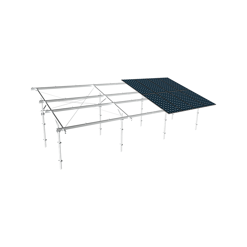 Pertanian-Solar Hibrida PV pemasangan